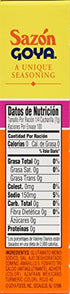 Goya Sazón Seasoning With Azafran, 3.52 Oz Box
