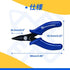 SPEEDWOX Mini Flat Nose Pliers 3 Inch Micro Needle Nose Pocket Plier Small Chain Nose Pliers Smooth Jaw Precision Miniature Fine Pliers Jewelry Making Tool with Spring Craft Beading Hobby