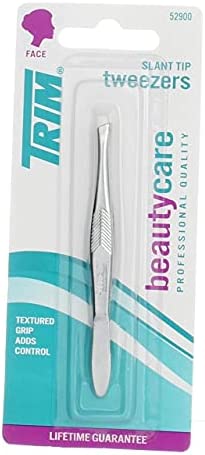 Trim Professional Quality Slant Tip Tweezers #52900 6 - Tweezers