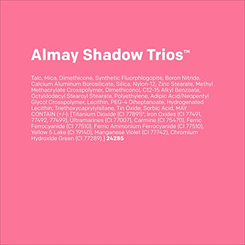 Eyeshadow Palette by Almay, Longlasting Eye Makeup, Smoky Eye Trio, Hypoallergenic, 020 Smoldering Embers, 0.08 Oz