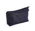 HOYOFO Stylish Makeup Pouch for Women Skull Make up Bag Small Cosmetic Bag for Purse, Black Skull (PU)