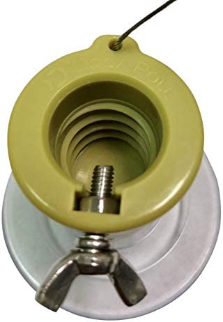 DocaPole High Ceiling Light Bulb Changer for High Ceilings and Recessed Lights; Compatible with DocaPole Telescoping Extension Pole (Pole Not Included), Suction Cup Style