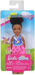 Barbie Club Chelsea Doll, 6-inch Brunette Doll with Space-Themed Graphic, GHV62