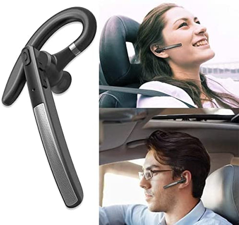 Bluetooth Headset Bluetooth Earpiece for Cellphones, Wireless Bluetooth 5.0 Hands-Free Earphones for Driving/Office/Business in-Ear Piece with Mic for iPhone Android Samsung Laptop