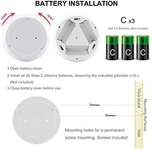 BIGMONAT Battery Operated Shower Light with Motion Sensor Wireless Ceiling Light RF Remote Controlled Through Walls|Brightness Dimmable and Timer Setting Indoor Lighting,Wireless Shower Light