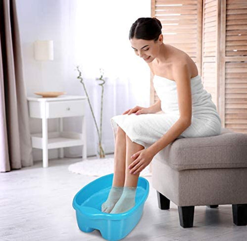 Milliard Extra Large Foot Soak Bath Tub Spa Basin Big Footbath Bucket & Soaker Bowl (FITS UP to A Men's Size 12)