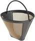 Cuisinart GTF Gold Tone Coffee Filter, 10-12 Cup Cone, Burr Mill
