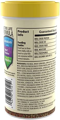 Tetra TetraMin Tropical Granules 3.52 Ounces, Nutritionally Balanced Fish Food