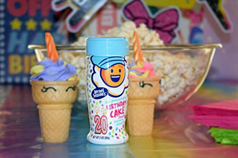 Kernel Season's Birthday Cake Flavored Popcorn Seasoning, Birthday Cake, 3 Ounce,Pack of 6