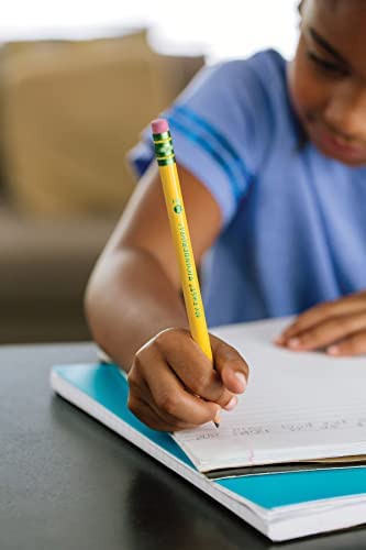 TICONDEROGA My First Pencils, Wood-Cased Soft, Pre-Sharpened, 12 Count (X33312)