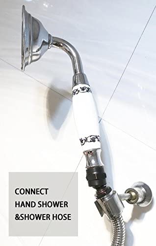 Shower head Swivel adapter,ball joint povit for overhead/handheld shower head,shower arm connection,polished Chrome