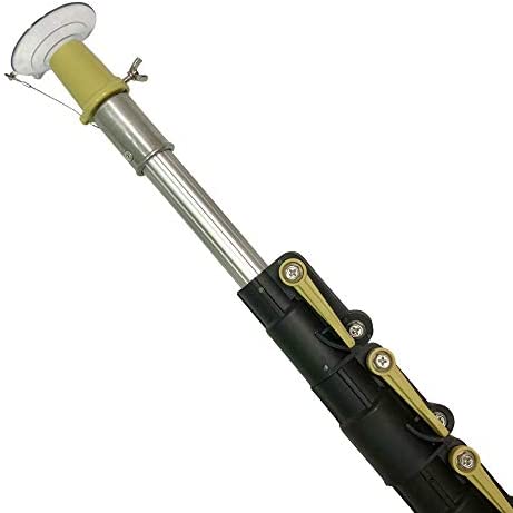 DocaPole High Ceiling Light Bulb Changer for High Ceilings and Recessed Lights; Compatible with DocaPole Telescoping Extension Pole (Pole Not Included), Suction Cup Style