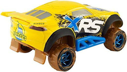 Disney Pixar Cars XRS Mud Racing Vehicle Assortment 1:55 scale Die-Casts, Real Suspensions, Off-Road, Dirt-splashed Design, All-terrain Wheels, Ages 3 and up