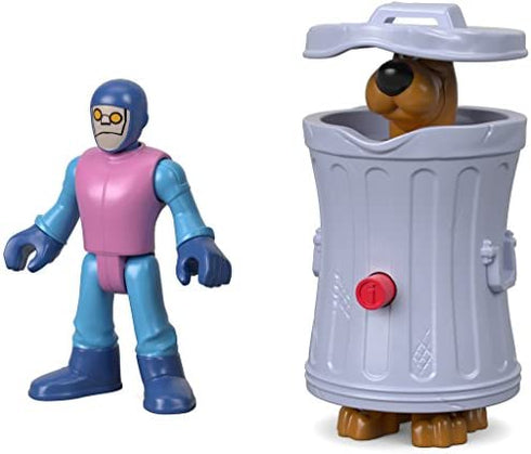 Fisher-Price Imaginext Scooby-Doo Hiding Scooby & Funland Robot - Figures, Multi Color