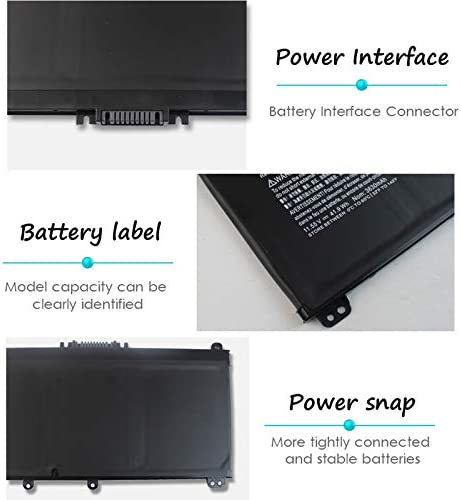 TF03XL TF03041XL Laptop Battery Compatible with HP Pavilion 15-CC023CL 15-CC050WM 15-CC563ST 17-AR050WM 15-CC 15-CD 14-BF 14-BK 14-BP Series 920046-421 920046-121 HSTNN-LB7X HSTNN-IB7Y HSTNN-LB7J