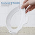 KIWI design Headset Strap Pad Replacement for Elite Strap Compatible with Quest 2 (White)