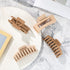 Wekin Large Hair Claw Clips, 8 Pack 4.3" Hair Clips for Women & Girls, Strong Hold Matte Claw Hair Clips for Women Thick Hair & Thin Hair, 90's Vintage Jaw Clips (Cream, Beige, Dark Brown, Black)…