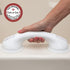 Safe-er-Grip Safe-er-Grip Changing Lifestyles Suction Cup Grab Bars for Bathtubs & Showers; Safety Bathroom Assist Handle, White, 12 inches