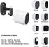 2Pack Security Wall Mount for Arlo Pro, Arlo Pro 2, Arlo Ultra, Arlo Pro 3, Arlo Go, Arlo Essential Spotlight Camera, Adjustable Indoor/Outdoor Mounting Bracket for Your Surveillance Camera (Black)