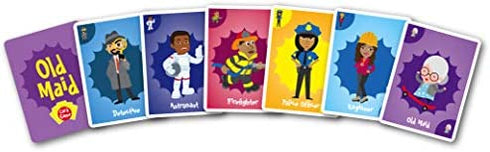 University Games 1407 Old Maid Card Game, Jumbo Size