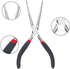 kiniza Needle Nose Pliers,Small Precision Needle Nose Pliers for Jewelry Making, Easier to Work on Small Items, Craftsman Needle Nose Pliers for Bending Wire, Approximately 6 Inch