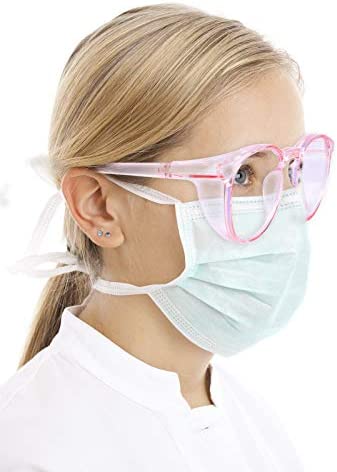 Outray 2 Pairs Anti Fog Safety Goggles Protective Glasses Blue Light Blocking Eyeglasses for Men Women