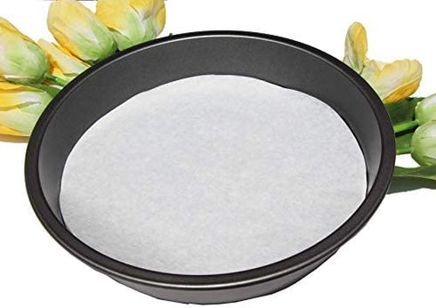 Regency Wraps Greaseproof Parchment Paper Circles Combo Pack For Lining Round and Tube Cake Pans, 8" (Pack of 50, 25 pc Each), White