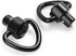 Aoderda QD Sling Swivel Mount, Tactial Qd Quick Detach/Release 1" Loop Heavy Duty Push Button Swivels,4 Pack