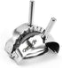 MGGi 2Pcs Stainless Steel Ravioli Mold Pierogi Dumpling Maker,X-Large Size 5" Goya Empanada Press Mold,Ravioli Mould Crimper,Wonton Wraper Dough Cutter,for Pie Ravioli Dumpling Pastry,With long handle