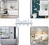 Towel Racks Wall Mount 5 Hooks,Bathroom Hooks Towel Holder Matte Nickel Towel Racks,Rustproof and Waterproof for Bath Towel Organizer,Bedroom,Kitchen,Living Room Towels, Clothing,Keys,Easy Install