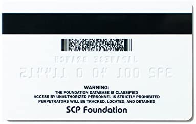 HOKUSHIN SCP Foundation Secure Access Card Level 4