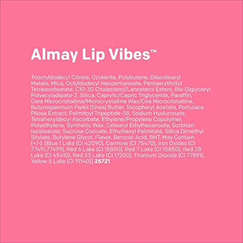 Lipstick with Vitamin E Oil & Shea Butter by Almay, Matte Cream Finish, Hypoallergenic, Love Yourself, 0.14 Oz