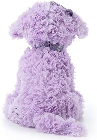 The Petting Zoo Scruffy Dog Stuffed Animal, Gifts for Girls, Purple Dog Plush Toy, 11 Inches