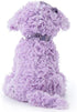 The Petting Zoo Scruffy Dog Stuffed Animal, Gifts for Girls, Purple Dog Plush Toy, 11 Inches
