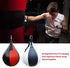 CALIDAKA Speed Punching Ball Boxing Speed Bag Hanging Boxing Ball, Hanging Swivel Speed Bag, PU Leather Muay Punching Ball Striking Bag for Gym MMA Boxing Sports Punch Bag