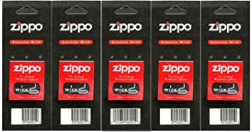 5 Zippo Wicks