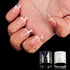 Short Nail Tips - TOEDO 1000PCS French Short Style Nail Tip Natural Acrylic Nail Tips 10 Sizes False Nails for Nail Art Salon