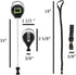 ID Stronghold Secure Badgeholder® Classic and Lanyard Combo (Clear/Black)