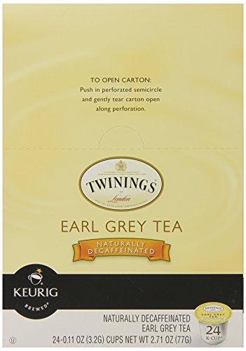 Twinings Earl Grey Decaf Tea Keurig K-Cups, 24 Count