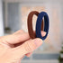 100PCS Large Cotton Seamless Hair Ties Bands – Ponytail Holders - Thick Hair Elastics for Thick Heavy and Curly Hair (2 Inch in Diameter? 5 Colors) by BAOLI