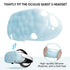SARLAR Design Silicone Cover Shell Protector for Oculus Quest 2 Headset and Touch Controller Accessories Shockproof and Anti-Collision, Front Face Cover with Grip Cover and Lens Protect Cover