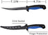 PAUL MAIER Fish Cleaning Kit 3-Piece Set Includes,Filet Knifes for Fish,Anti-Cutting Gloves,Fish Scale Cleaner Brush,Bait Knife with Coating and Scabbard, Salt Water Resistant Fishing Knife