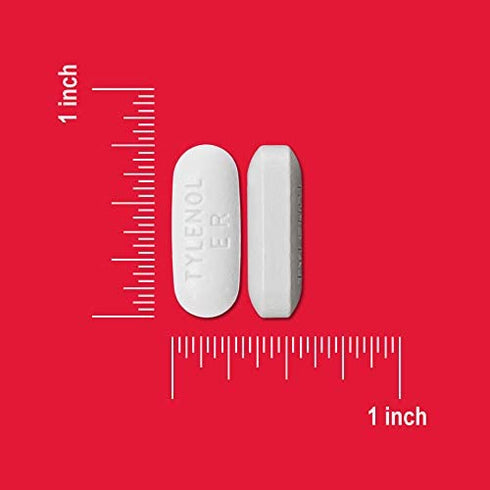 Tylenol 8 HR Muscle Aches & Pain, Pain Relief from Aches and Pain, 650 mg, 24 ct.