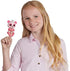 WowWee Fingerlings Glitter Panda - Polly (Pink) - Interactive Collectible Baby Pet