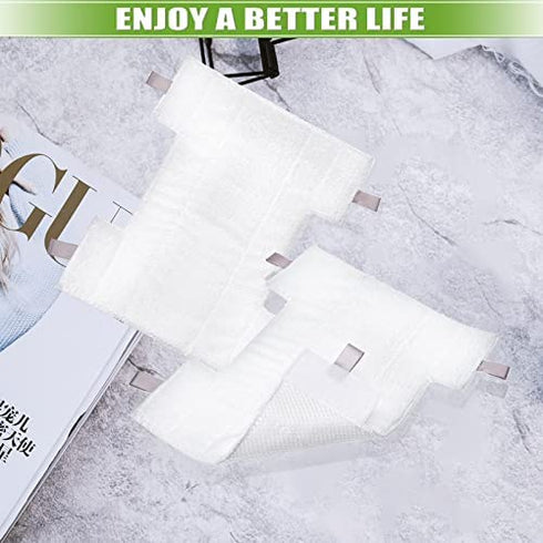 4 Pack Pads for Shark Replacement Washable Microfiber HV300 Series Pad for Shark Dust-Away, Rocket, Rotator, Navigator Lift-Away Pro Vacuum, Ultra Light Stick Vacuum Cleaner - Replace Part # P200W