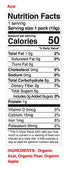 Peaceful Fruits 100% Fruit Strips (Acai, 5 count)