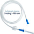 HealthAndYoga(TM) Replacement Enema Tubing – Super Economical, Hygienic, Medical Grade PVC - 1.5 Meter with Slide Clamp and Nozzle - Compatible with Most Kits (3 Set)