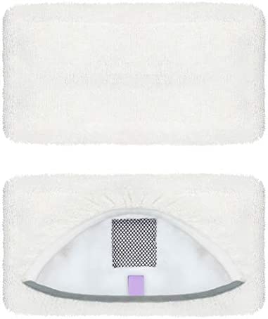 4 Pack Steam Mop Pads for Bissell Symphony 1252 1606670 1543 1652 1132 1530 11326 Vacuum and Steam Mop, Bissell 2747A Replacement Pads, Bissel Symphony Pet Mop Pads, Microfiber Washable & Reusable