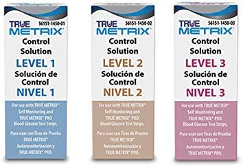 TRUE METRIX® Control Solution Bundle Level 1, Level 2 and Level 3 Solutions + TRUEplus® Log Book