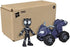 Spidey and His Amazing Friends Marvel Black Panther Action Figure and Panther Patroller Vehicle, for Kids Ages 3 and Up
